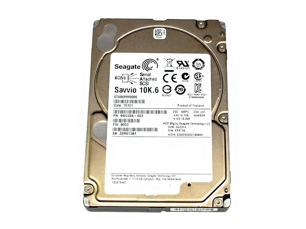 PCパーツ Seagate ST600MM0006 Savvio 10K.6 SAS 6GBS 600GB rdzdsi3 Amazon | SEAGATE ST600MM0006 SAVVIO 10K.6 600GB 2.5インチ